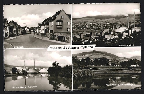 Herringen werra potash works - herringen/werra,,