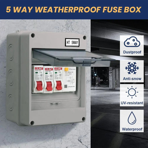 Way garage consumer unit - consumer,