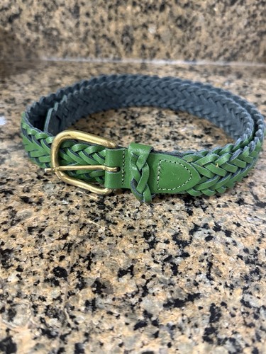 Capezio green braided - capezio, leather