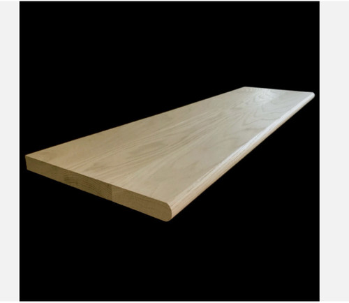 Solid oak stair tread - solid,