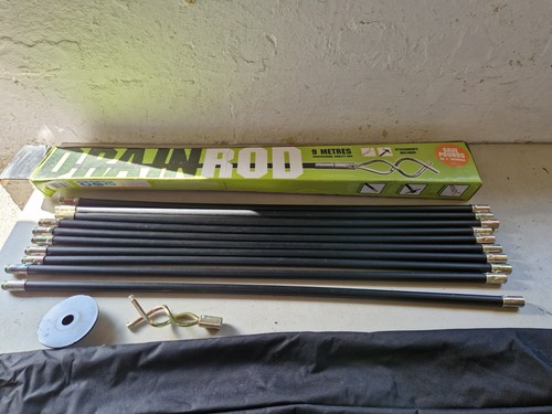 Set brand new drain rods - brand,