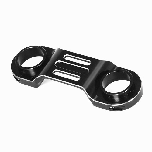 Black front fork brace - front,