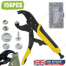 156pcs Heavy Duty Snap