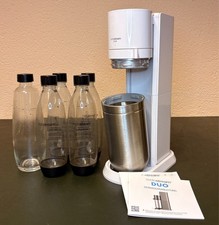 SodaStream DUO Drinking Water Bubbler in White Includes 5 Bottles
