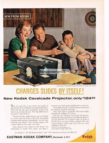 1959 kodak automatic cavalcade - kodak,