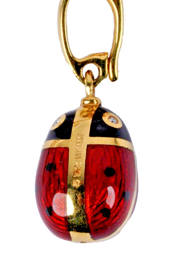 Faberge egg 18ct yellow gold - 18ct,