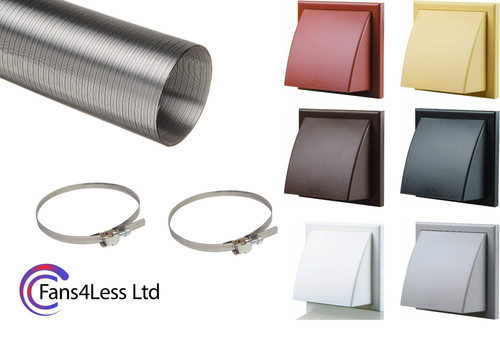 Cooker hood duct - cowled, vent
