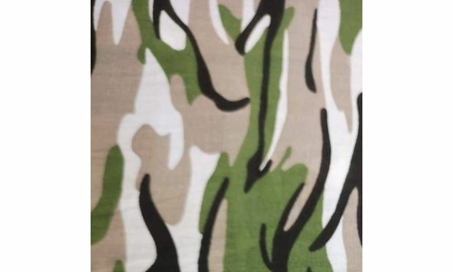 Camouflage polycotton fabric - polycotton,