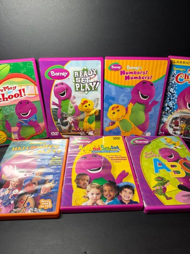 Lot bundle barney dvds - bundle,