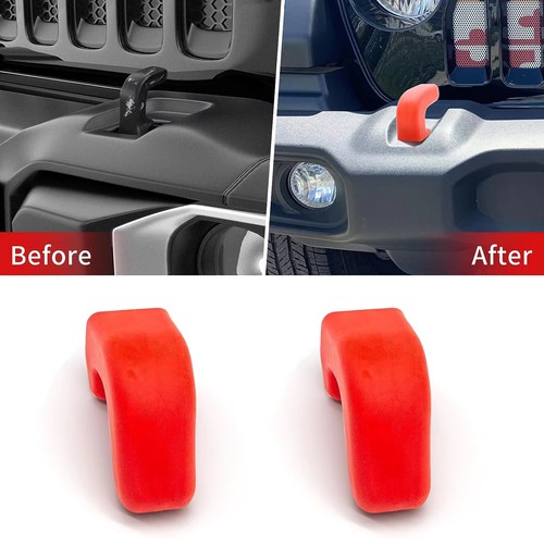 Pair front bumper - bumper, hook