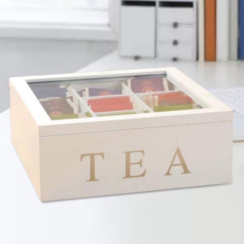 Compartment box wooden tea - compartment,
