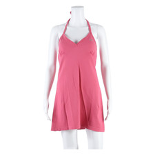 LACOSTE Womens Mini Dress Pink Sleeveless Short S