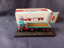 OXFORD DIECAST 76ATK001 POLLOCK ATKINSON BORDERER  FLATBED TRAILER TRUCK