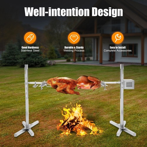Electric tripod rotisserie - 53",