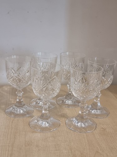 Set vintage cut crystal - vintage,