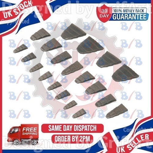 20pc metal wedge set - metal,