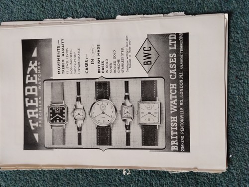 Sk55 ephemera 1947 - 1947, watch