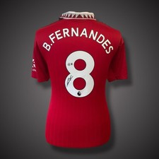 Bruno Fernandes Hand Signed