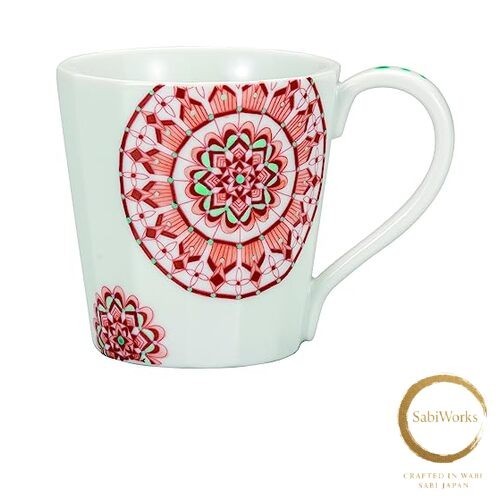 New nakamaru kutani ware mug - nakamaru,