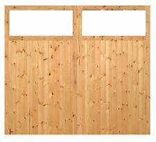 WOODEN HAND MADE SIDE HUNG GARAGE DOORS (TIMBER) 'BRATTON' 