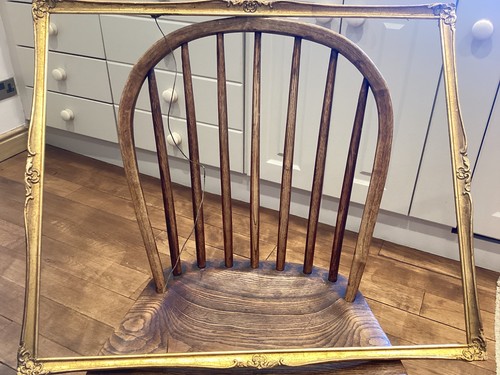 Vintage gilt wood - vintage,