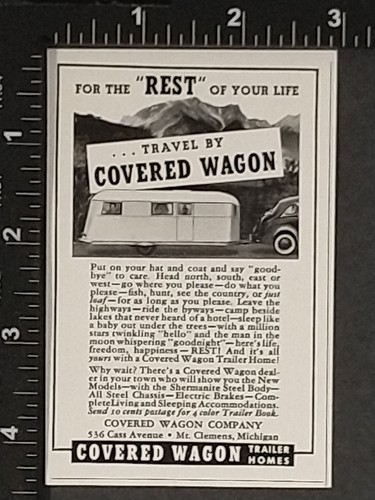 1937 covered wagon trailer - 1937,