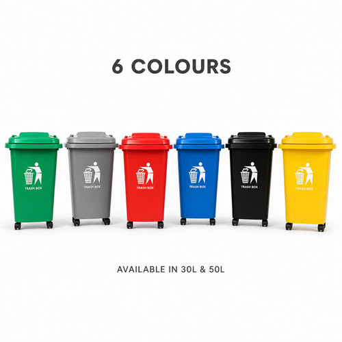 Recycling wheelie bin - wheelie,