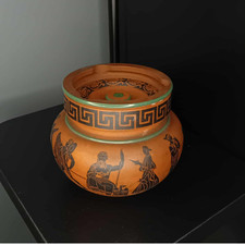 Vintage Terracotta Tobacco Jar