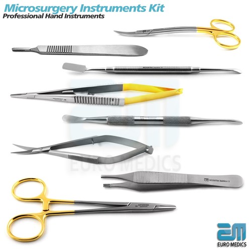 Microsurgery instruments kit - microsurgery,