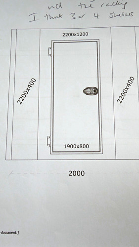 Walk freezer walls - in,