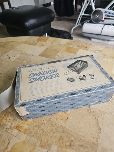 Vintage swedish smoker - ,