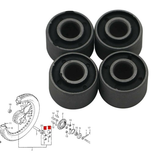 Rear wheel sprocket cush - rear,