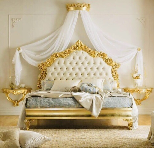 Baroque rococo style bed - style,