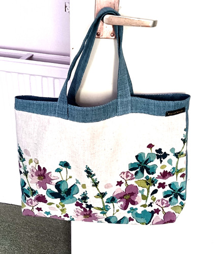 Knitting project craft bag - knitting,