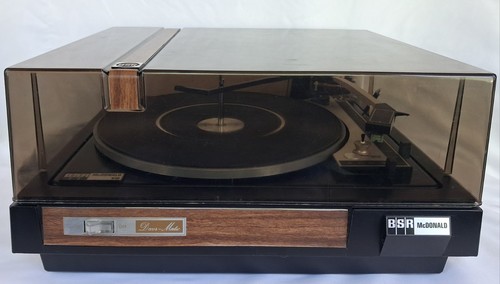 Bsr mcdonald 610 turntable - mcdonald,