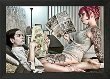 Casual Sex Framed Wall Art