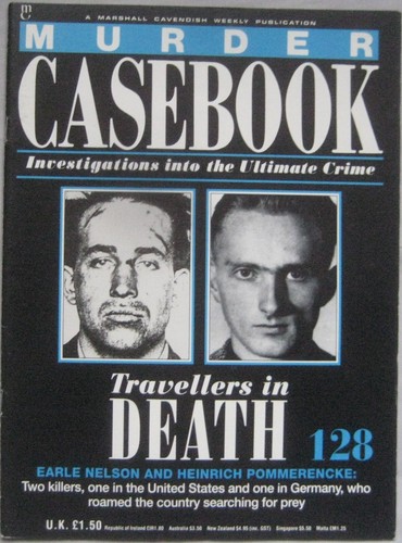 Murder casebook magazine issue - murder,
