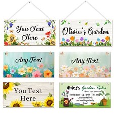 Personalised Floral Garden