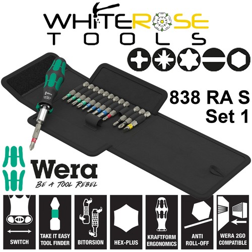 Wera ratchet screwdriver set - wera,