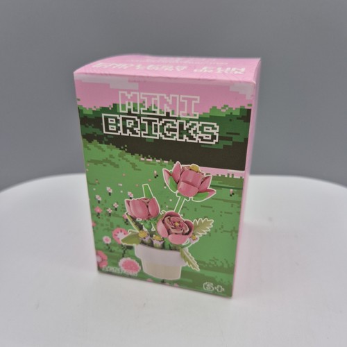 Mini bricks flowers building - bricks,