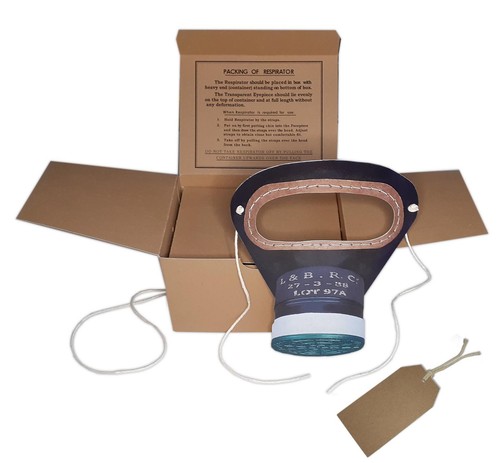 Ww2 reproduction gasmask box - ww2,
