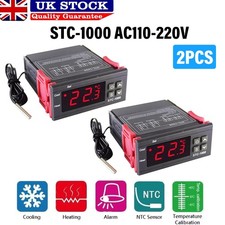 2PCS LCD Digital Temperature