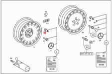New Mercedes-Benz Valve Stem