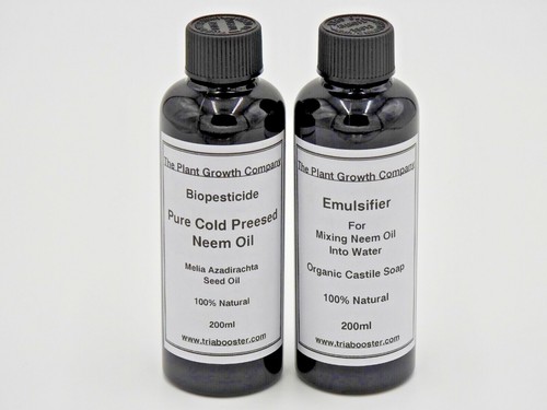 Neem oil 200ml and emulsifier - oil,