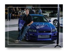Paul Walker Signed Autograph Photo Print 8x6 Fast & Furious Brian O'Conner