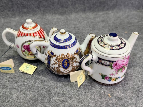 Miniature teapots collection - teapots,