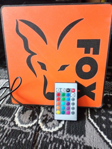 Printed fox led - printed, bivvy