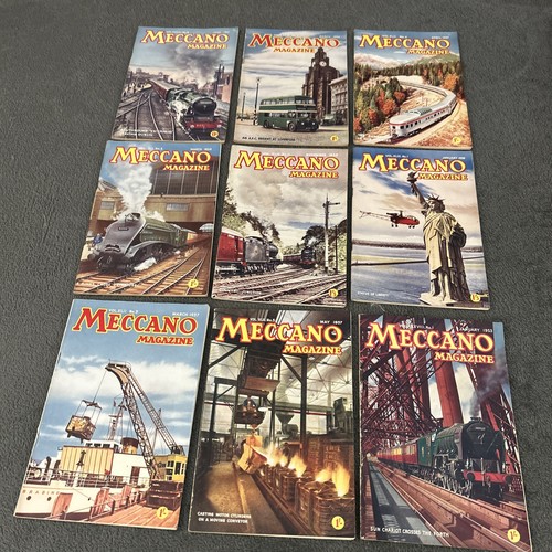 Meccano magazines 1951 - magazines,