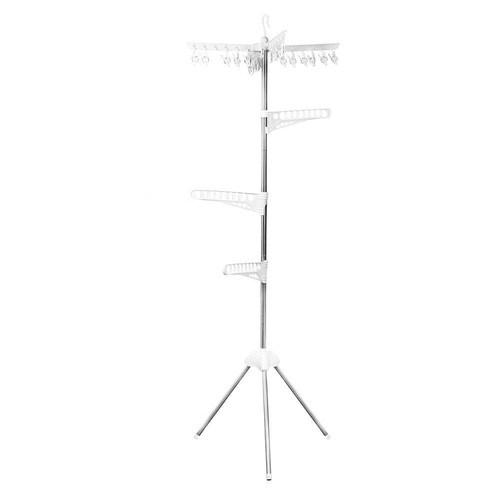 Folding clothes airer tripod - folding,