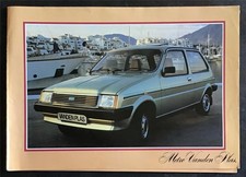 AUSTIN METRO VANDEN PLAS Car Sales Brochure c1982 #3585